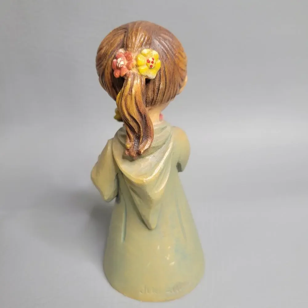 Vtg Anri Ferrandiz Wooden Figurines The Prayer Girl Flowers Summertime Inspector